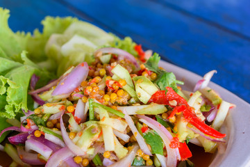horseshoe crab egg salad