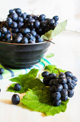 Autumnal organic fruits