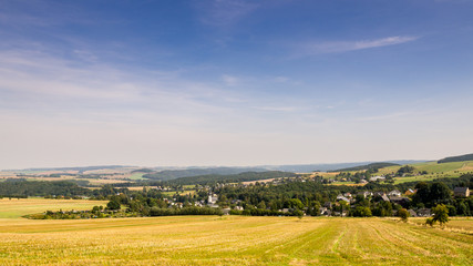 Blick ins Erzgebirge