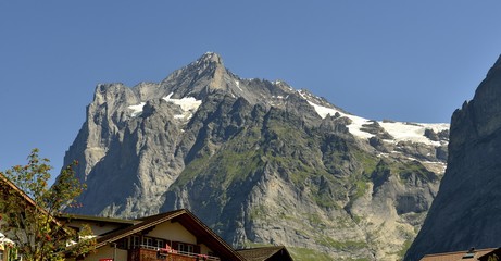 Berge bei Grindelwald, Schweiz