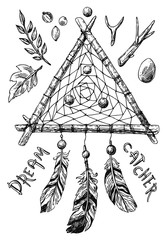 dream catcher sketch