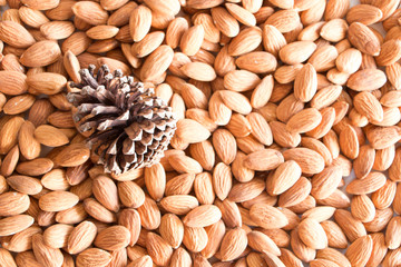 Almond background