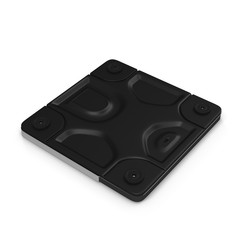 Weighing Scales Isolated 3D Illustration