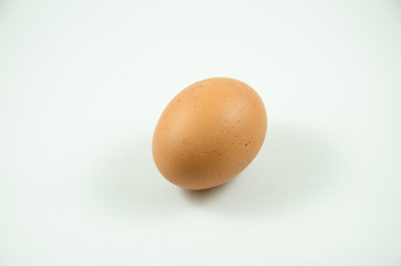 Isolated Egg With With White BackGround