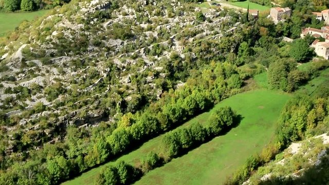 Ancien lit de la Vis &agrave; Navacelles
