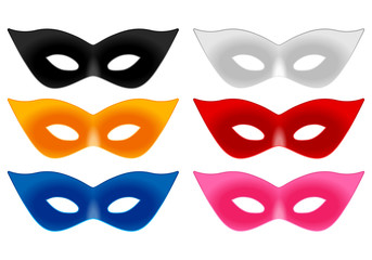 Carnival mask set