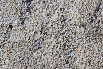 Background of white quartz stones