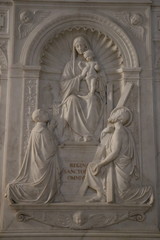 Détail de la Basilique Santa Maria Sopra Minerva à Rome