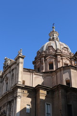 Fototapeta na wymiar Eglise Santi Luca e Martina à Rome
