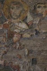 Fresque ancienne de l’église Santa Maria Antiqua 