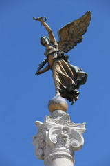 Fototapeta na wymiar Détail du monument à Victor-Emmanuel II à Rome 