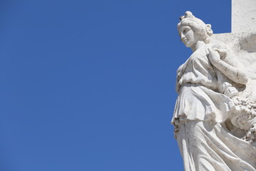 Détail du monument à Victor-Emmanuel II à Rome 