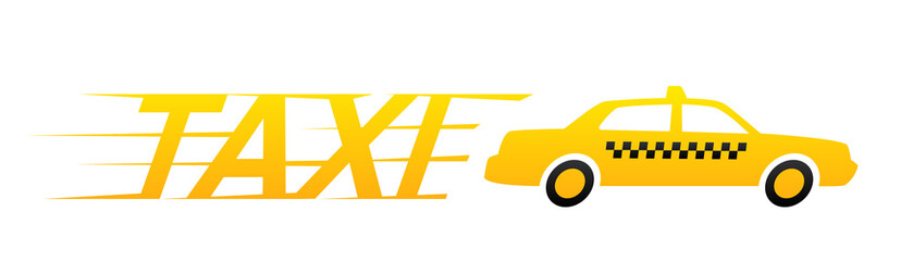 Logo taxi car