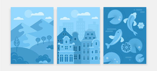 Naklejka premium Digital tablet background set for games and apps design. Isolate