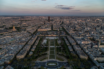 Vista dalla torre Eiffel