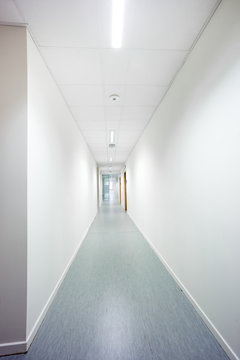 an long corridor