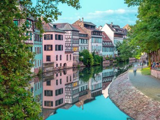 Fototapeta na wymiar Strasbourg, Petite France, Alsace