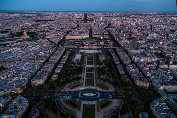 Vista dalla torre Eiffel