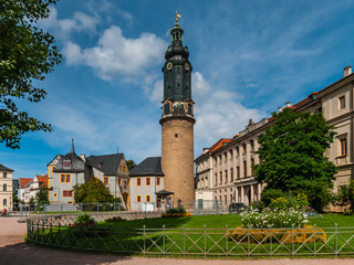 Stadtschloss in Weimar; Thüringen; Deutschland 