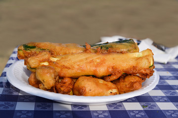 Deep fried food