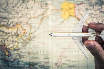 飛行機 旅行イメージ