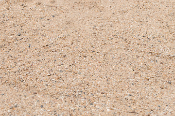 Close up of sand ground, Sand surface
