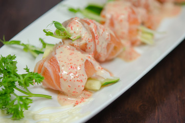 Salmon Rolls
