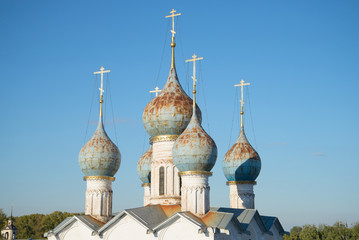 The dome of the old Orthodox church 