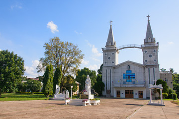 Church in nakhon phanom Thailand (wat-nak-bun-anna)