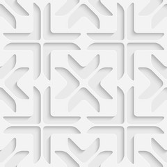 Seamless Snowflake Pattern