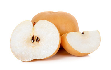 Pear isolated on the white background