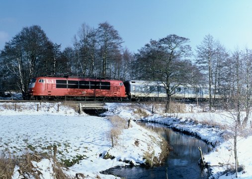 Interregio Im Winter