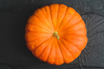 top view of pumpkin