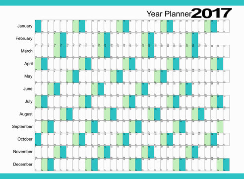 Calendar Planner 2017