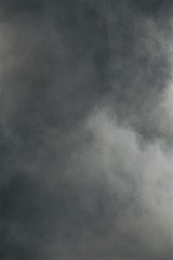 Smoke on black background