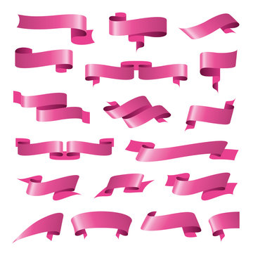 Scroll Pink Ribbon photos, royalty-free images, graphics, vectors ...