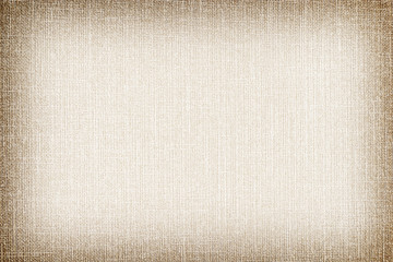 Brown linen texture or background and shadow