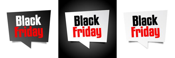 Obraz premium Black friday