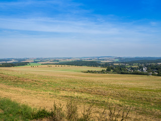 Fototapeta na wymiar Blick ins Erzgebirge in Sachsen