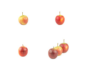 apple isolated on white