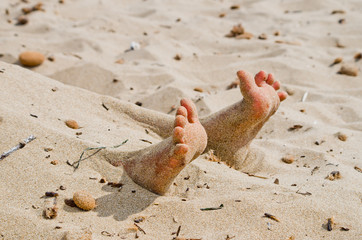 rigor mortis on the beach