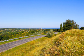 Fototapeta premium Asphalt road