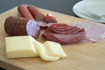 Protein rich German breakfast