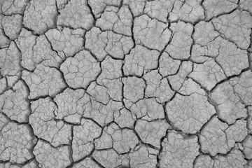 Crack soil on dry season, Global worming effect.