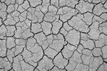 Crack soil on dry season, Global worming effect.