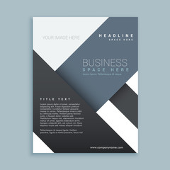 Fototapeta premium abstract promotional company brochure template poster