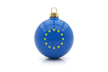 Weihnachtskugel EU