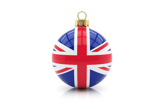 Weihnachtskugel Großbritannien