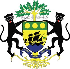 Gabon Coat of arm 