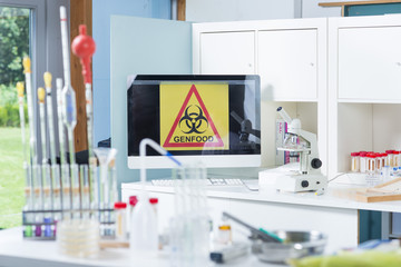 Gentechnik Labor für Genfood
